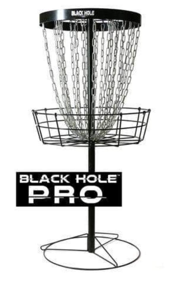 Black Hole Pro Disc Golf Basket