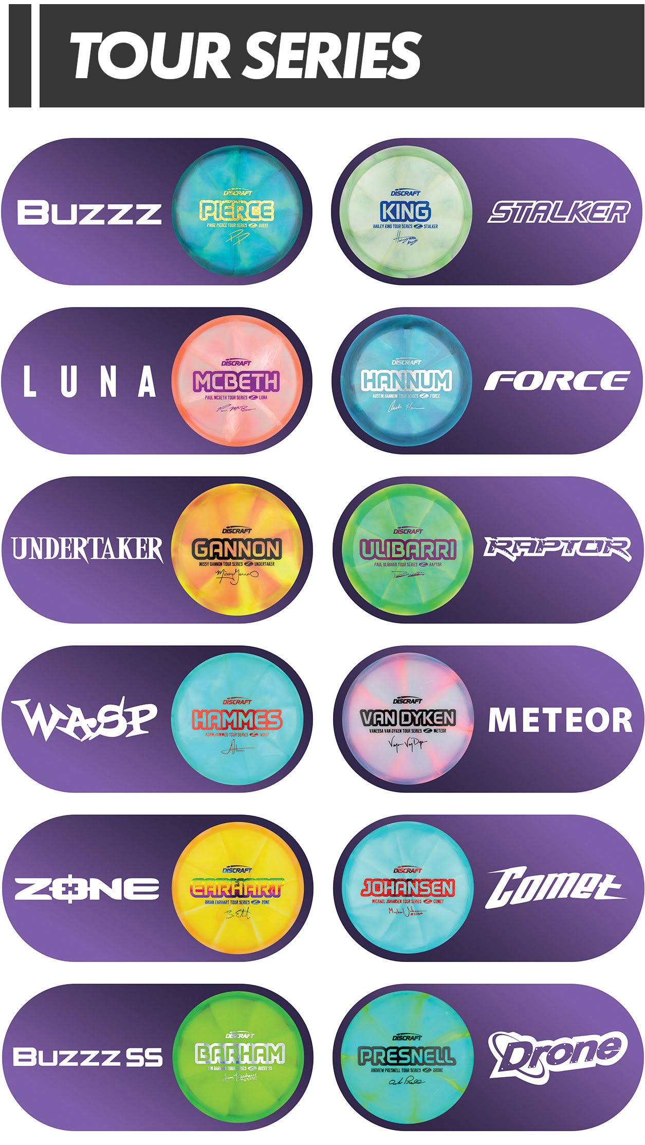 Discraft Tour Series 2020