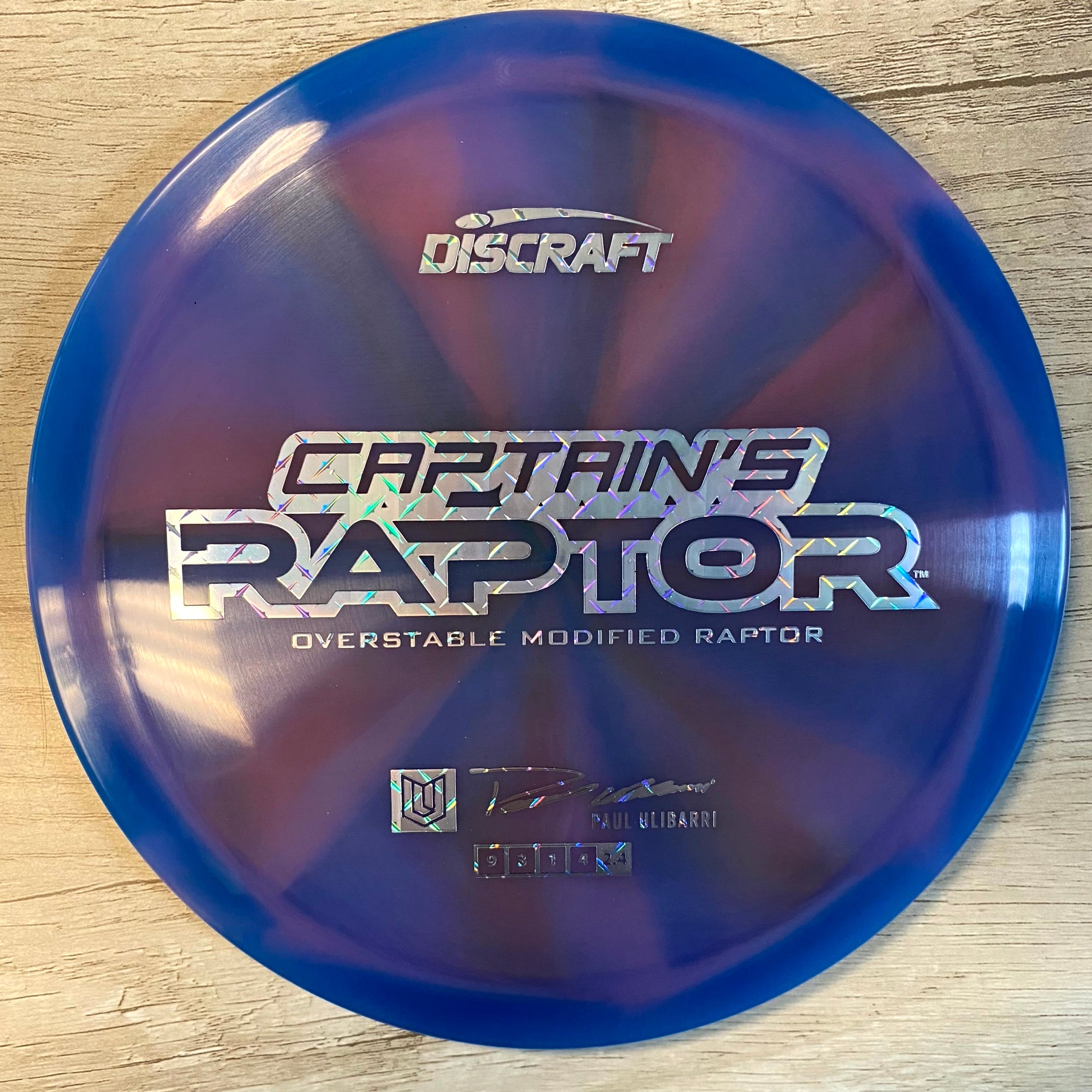 Discraft Captain's Raptor Z Swirl (2025)