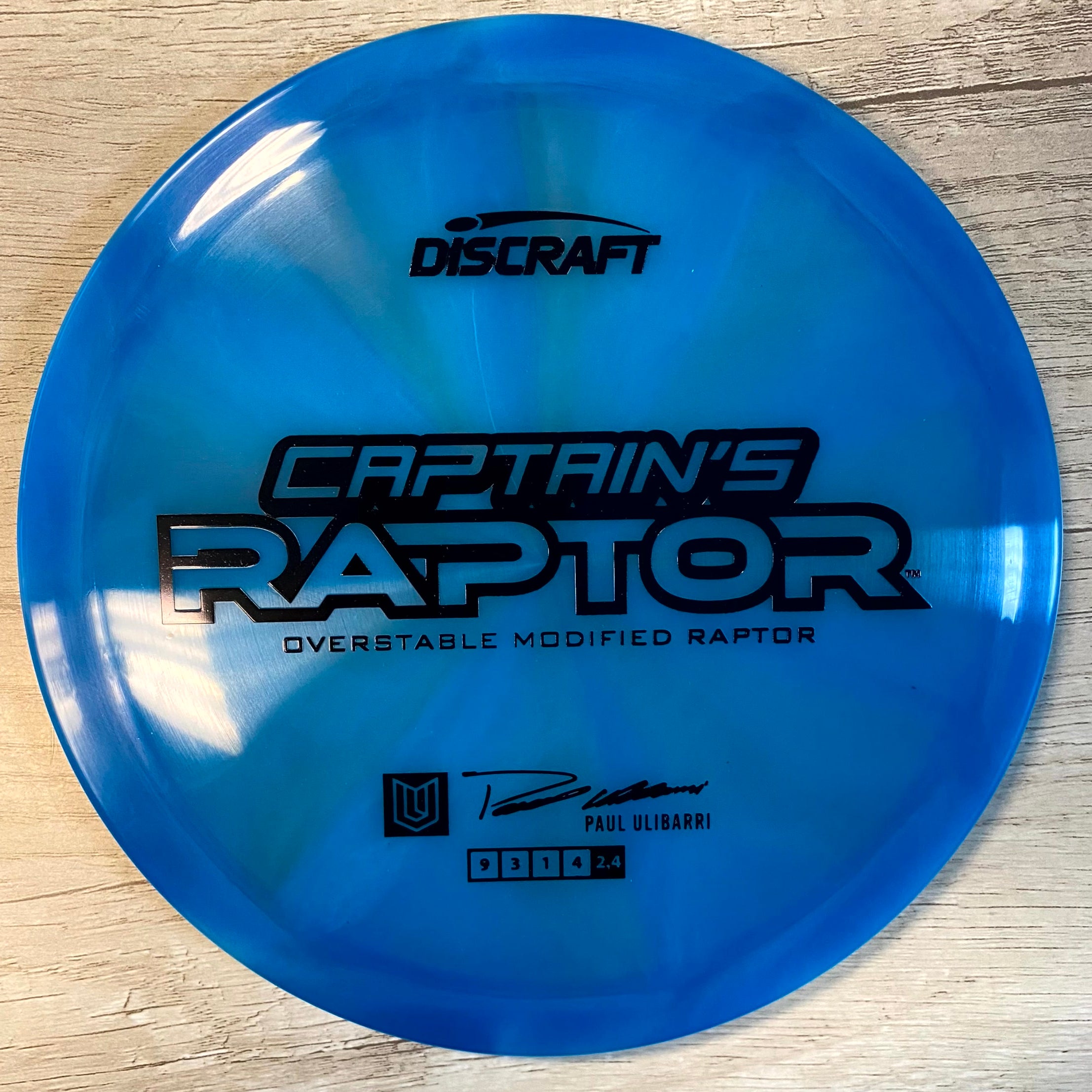 Discraft Captain's Raptor Z Swirl (2025)