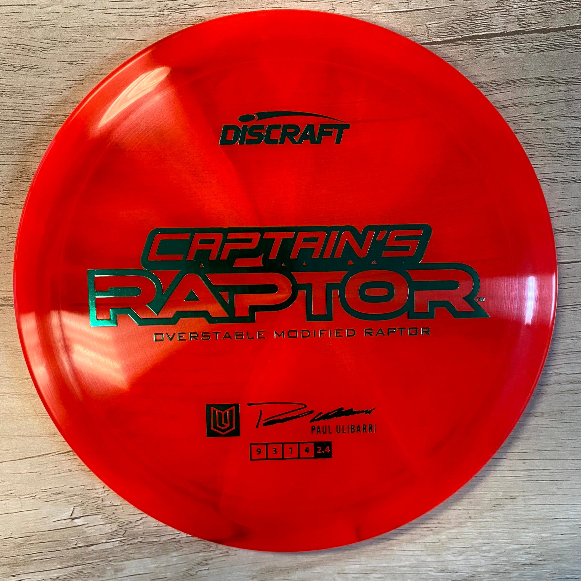 Discraft Captain's Raptor Z Swirl (2025)