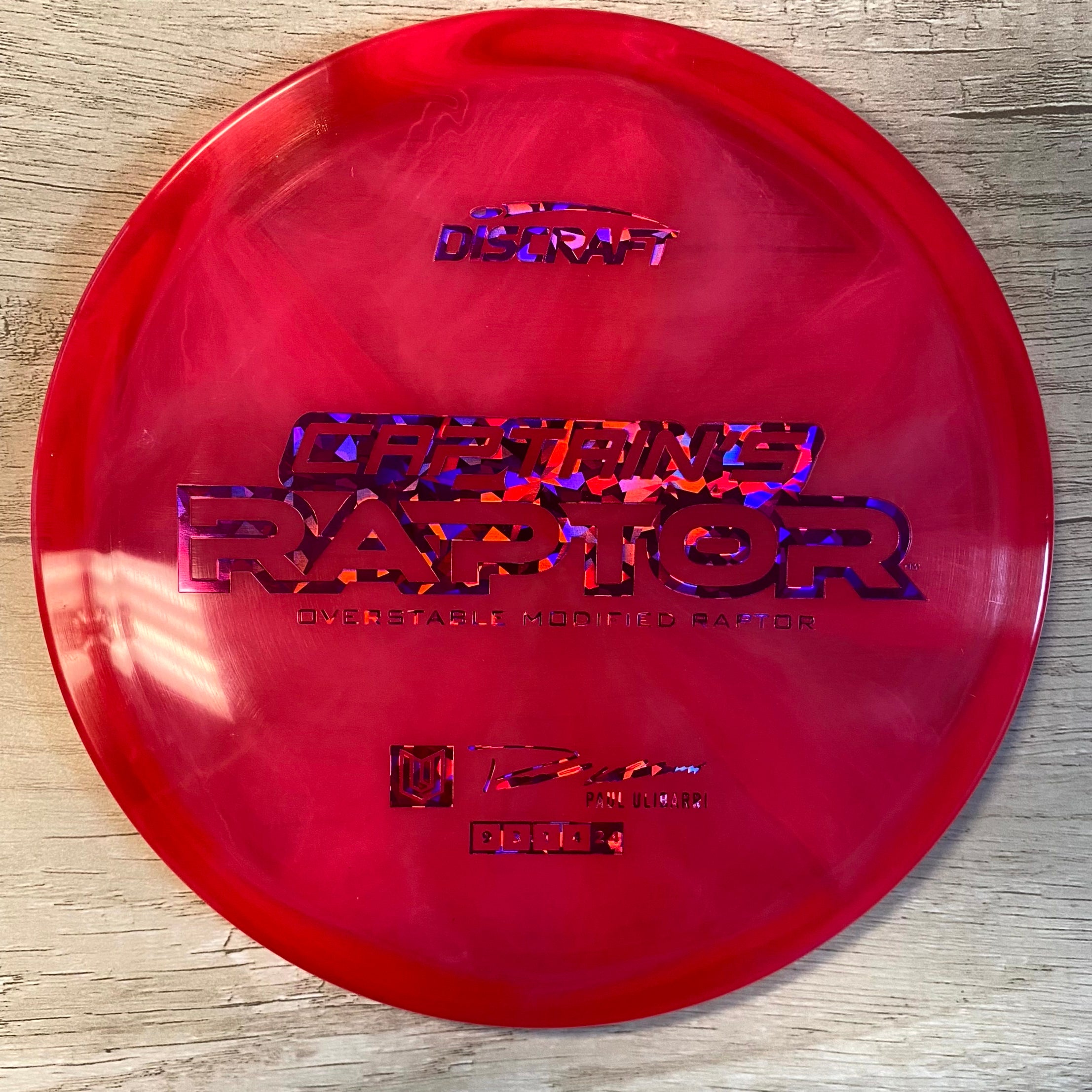 Discraft Captain's Raptor Z Swirl (2025)