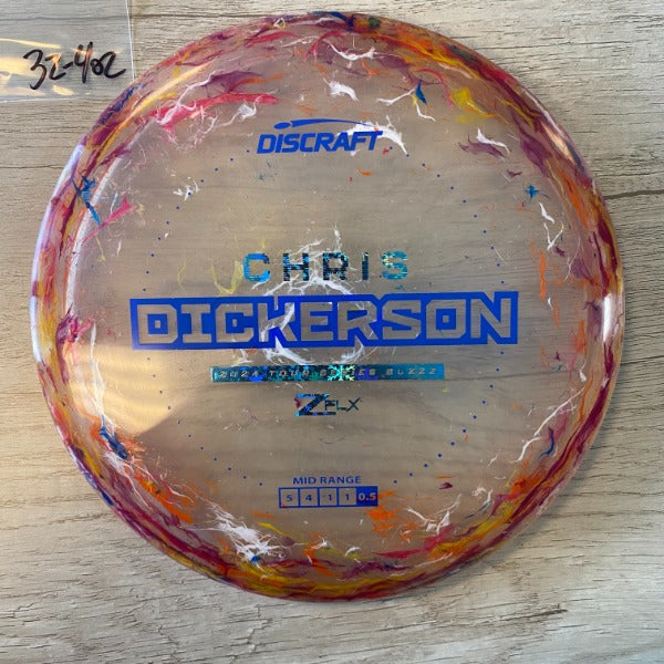 Buzzz Jawbreaker Z FLX (Tour Series 2024 Chris Dickerson) – Disc Golf ...