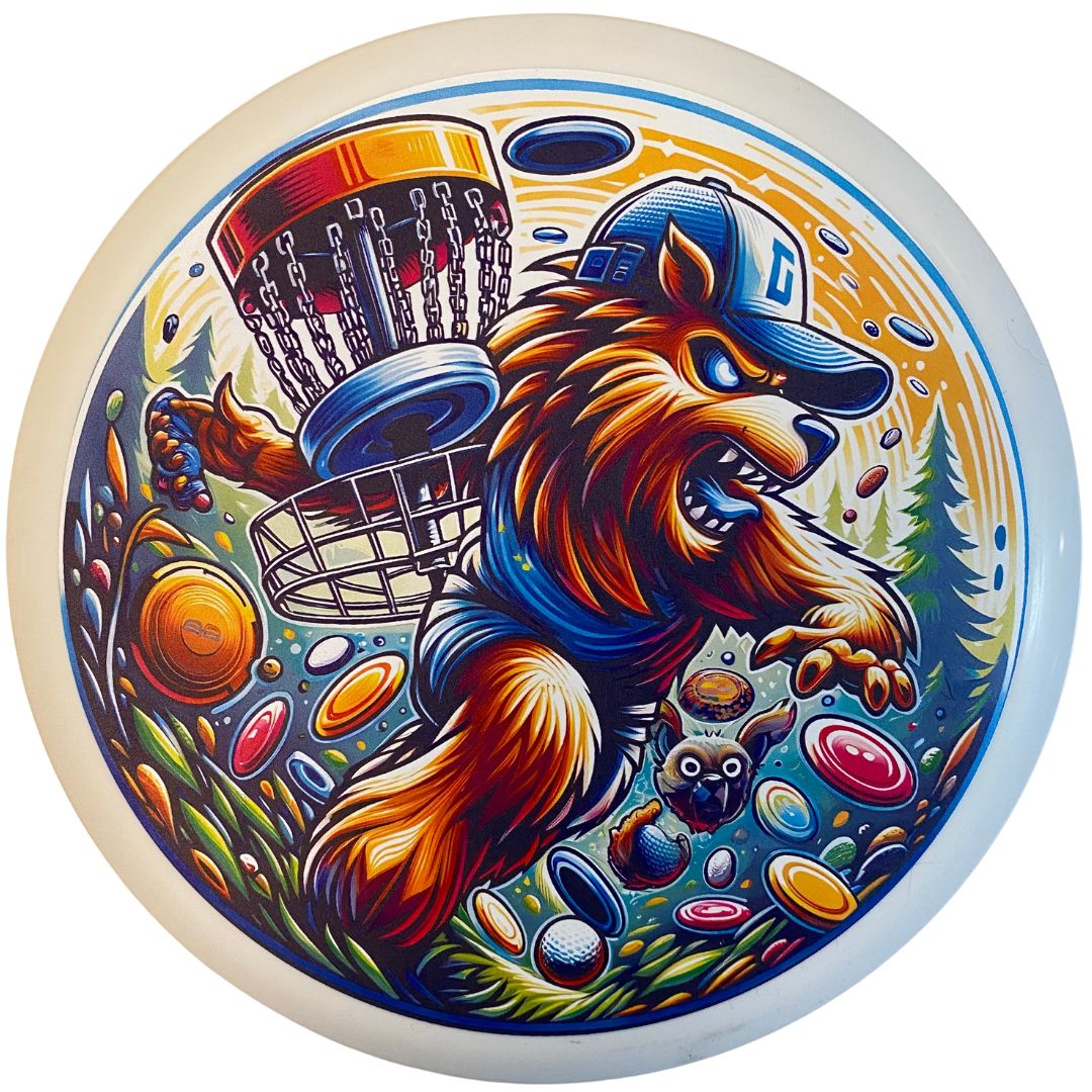 Infinity Art Series – #6 Wild Disc Wolf