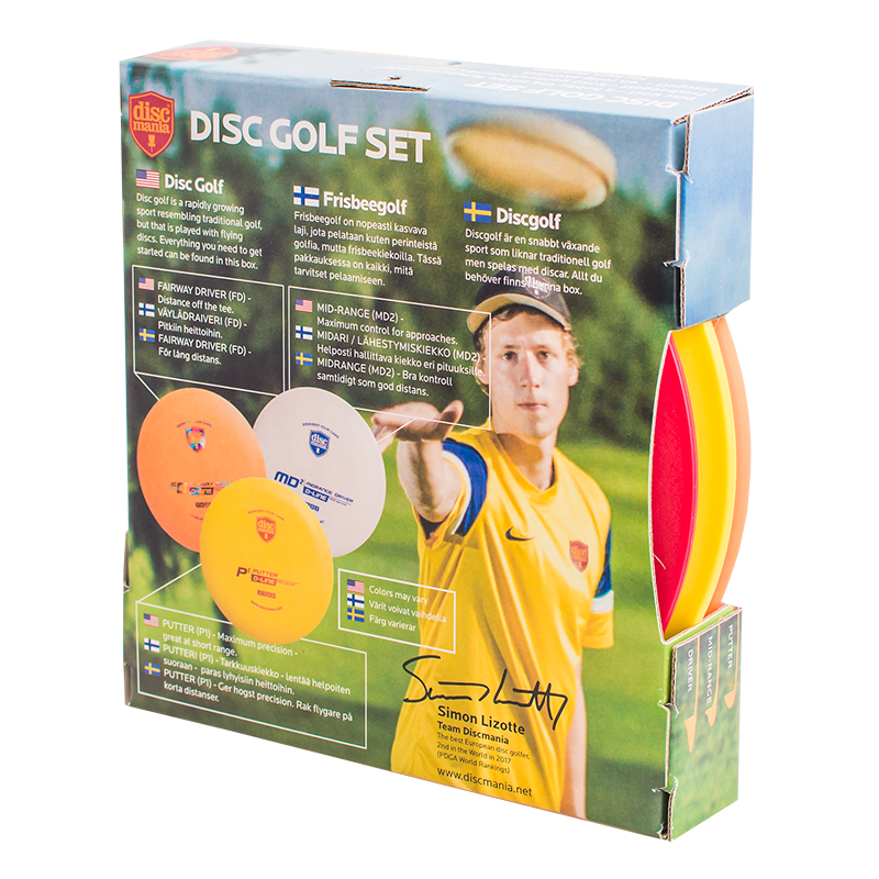 Discmania Disc Golf Set (3 D-Line Discs)