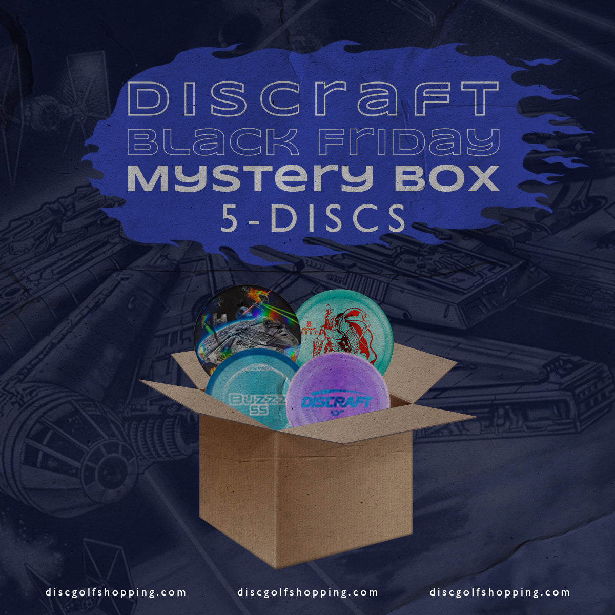 Black Friday Mystery Box (Discraft) 5-Discs
