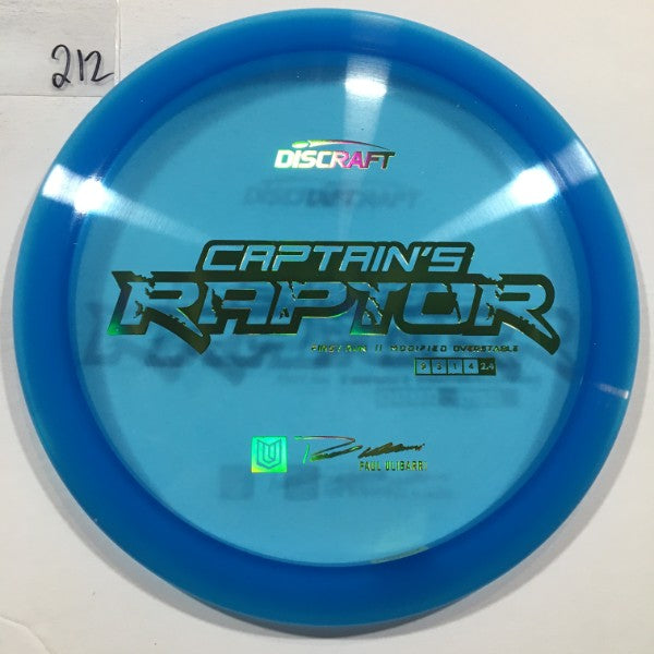 Captain Raptor (173-174g)