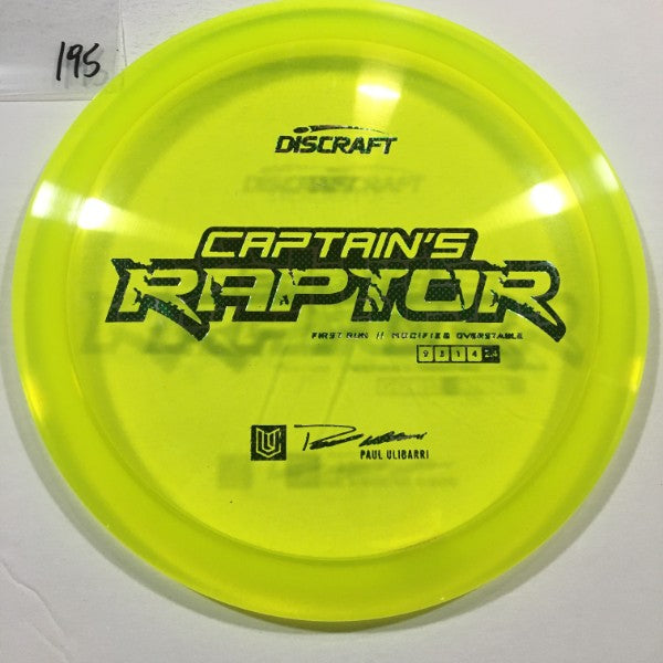 Captain Raptor Disc