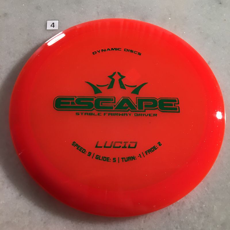 Dynamic Discs Lucid Escape #4 Orange