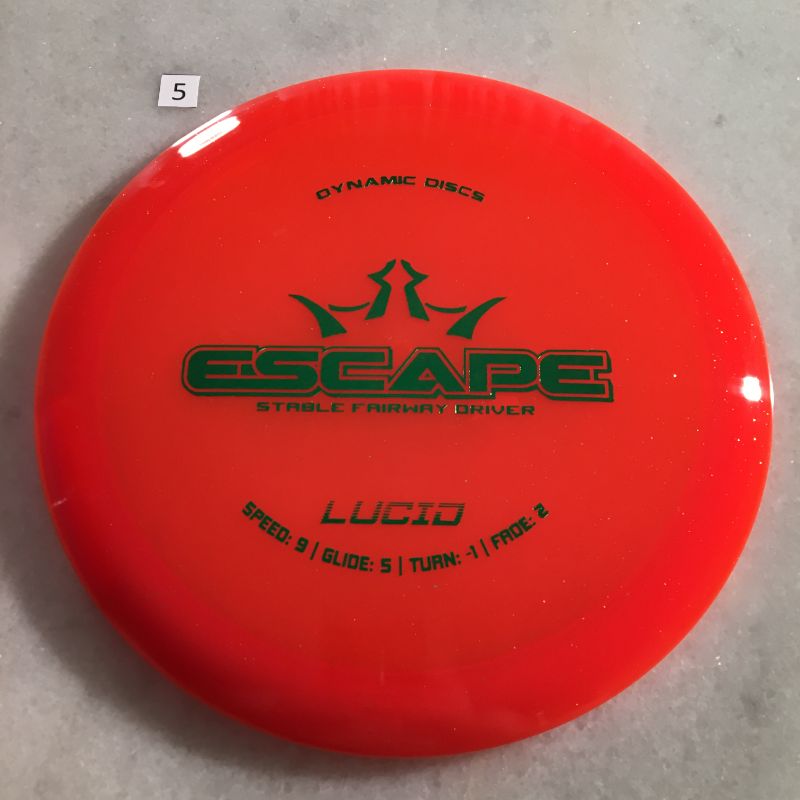 Dynamic Discs Lucid Escape #5 Orange