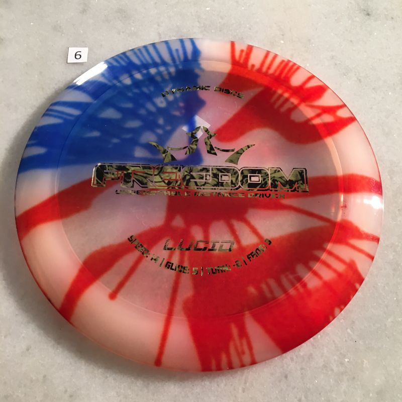 Dynamic Discs Lucid MyDye Freedom USA #6