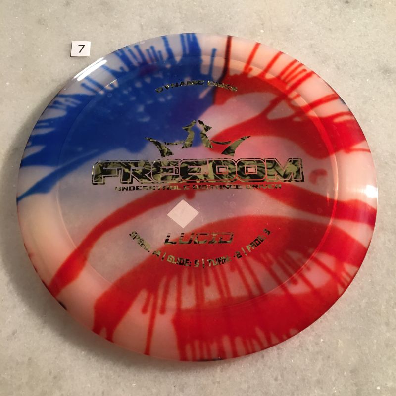 Dynamic Discs Lucid MyDye Freedom USA #7
