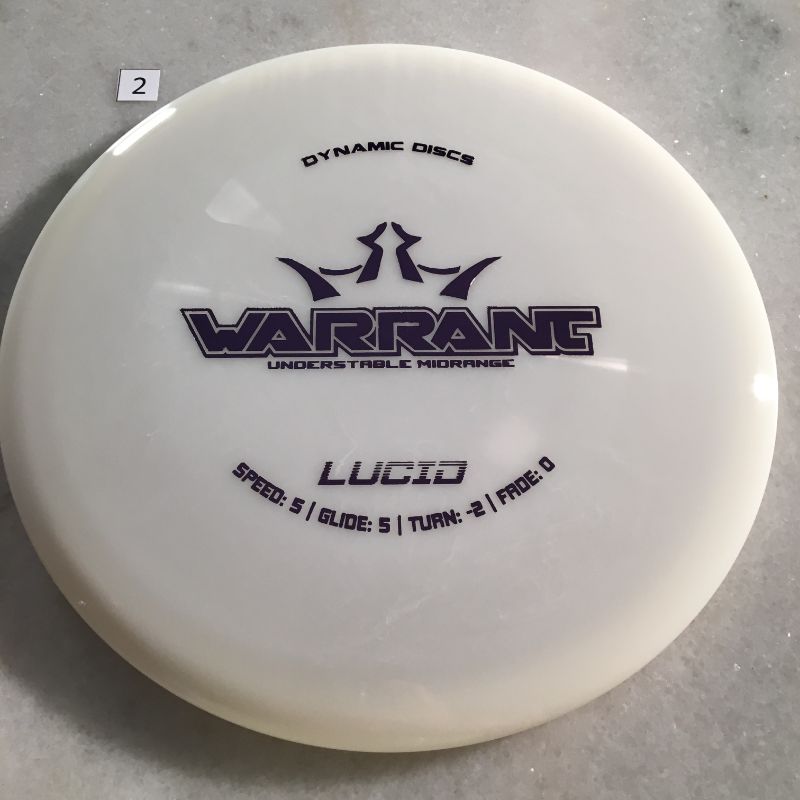 Dynamic Discs Lucid Warrant White #2