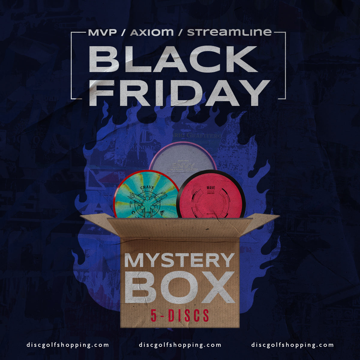Black Friday Mystery Box (MVP/Axiom/Streamline) 5-Discs