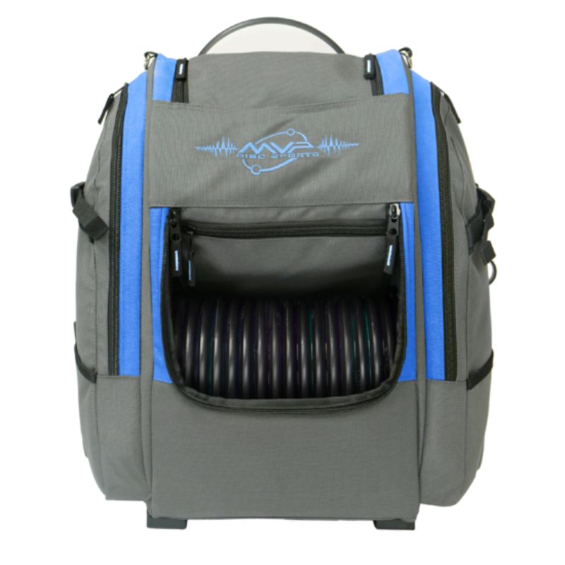 MVP Voyager V2 Backpack Gray-Blue Front