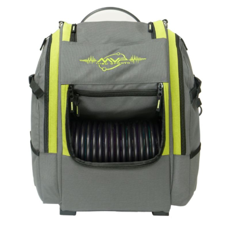 MVP Voyager V2 Backpack Gray-Lime Front